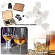 Granite Whisky Rocks Stone Gift Set | https://www.bestnamebadges.com