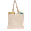 Natural Cotton Tote Bags | https://www.bestnamebadges.com