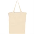 14W x 16H inch Gusseted Cotton Tote Bags | https://www.bestnamebadges.com