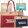 Cotton Pocket Jute Tote Bags | https://www.bestnamebadges.com