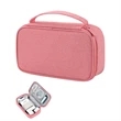 Portable Digital Accessory Data Cable Storage Bag | https://www.bestnamebadges.com