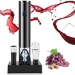 Electric Wine Opener With Base Set | https://www.bestnamebadges.com