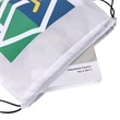 Premium 210D Poly Drawstring Bag w/ Reinforced Edge 14"x18" | https://www.bestnamebadges.com
