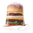 Premium 210D Polyester Sublimated Drawstring Backpack 14"x18 | https://www.bestnamebadges.com