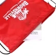 Premium Drawstring Backpack w/ Slip & Mesh Pocket (13"x17") | https://www.bestnamebadges.com
