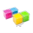 Multicolour Cube Puzzles Maze | https://www.bestnamebadges.com