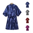 Wedding Silk Robe | https://www.bestnamebadges.com