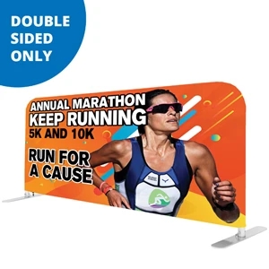 81"w x 36"h Philly Barrier Double Sided Display Kit