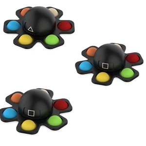 Squid Game Push Octopus Face-Changing Fidget Spinners | https://www.bestnamebadges.com