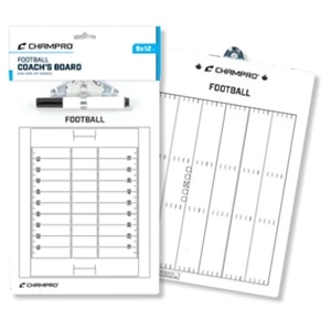 9" x 12" Football Coach's Board