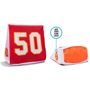 Juice Solid Weighted Football Yard Marker Cover