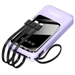 Portable Power Bank With Built In Cables | https://www.bestnamebadges.com