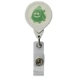 Tear-Drop Retractable Round Badge Reel w/ Pins | https://www.bestnamebadges.com