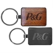 ForgeWood Rectangle Keychain | https://www.bestnamebadges.com