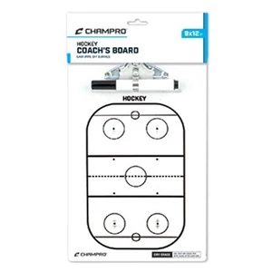 9" x 12" Hockey Coach's Board