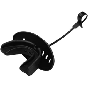 Boil-And-Bite Strapped Mouthguard w/Lip Protector
