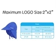 Toddler Adjustable Sun Hat | https://www.bestnamebadges.com