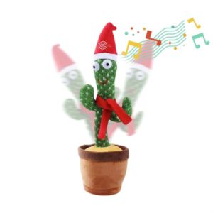Christmas Dancing Cactus Musical Toy