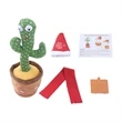 Christmas Dancing Cactus Musical Toy | https://www.bestnamebadges.com