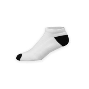 Made in the USA Polyester OSFM Low Cut Sports Socks