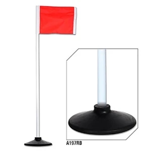 Corner Flags with Sand Bases