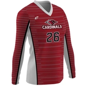Girl's V-Neck Long Sleeve Basketball Shooter Shirt