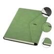 Pu Leather Foldover Notebook | https://www.bestnamebadges.com