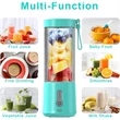 Portable Blender Mini Juicer With 6 Powerful Blades | https://www.bestnamebadges.com