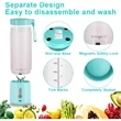 Portable Blender Mini Juicer With 6 Powerful Blades | https://www.bestnamebadges.com
