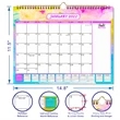 Customized Monthly Wall Calendar For Planning & Organizing | https://www.bestnamebadges.com