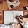 Unique Leather Writing Journal Gifts | https://www.bestnamebadges.com
