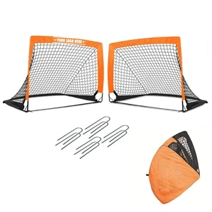 Football Goal 2 Foldable Net Set