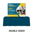 Philly 6 Ft. Tabletop Curved Double-Sided Display Kit | https://www.bestnamebadges.com