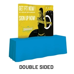 Philly 8 Ft. Tabletop Curved Double-Sided Display Kit
