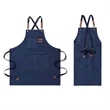 Canvas Cross Back Adjustable Apron | https://www.bestnamebadges.com