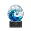 Surfside Award on Paragon - Black | https://www.bestnamebadges.com