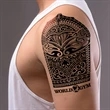 5" x 7" Custom Classic Temporary Tattoos | https://www.bestnamebadges.com