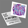 2" x 2" Custom Classic Temporary Tattoos | https://www.bestnamebadges.com