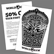 5" x 7" Custom Classic Temporary Tattoos | https://www.bestnamebadges.com