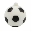 Soccer Shaped PVC Fast USB Drive with Keyring | https://www.bestnamebadges.com