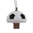 Soccer Shaped Fast USB Drive with Keyring | https://www.bestnamebadges.com