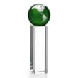 Luz Globe Award - Green/Silver | https://www.bestnamebadges.com