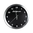 Bridge 14" Brushed Metal Analog Wall Clock | https://www.bestnamebadges.com