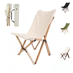 Camping Folding Wood Chair | https://www.bestnamebadges.com