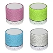 Crack Pattern Portable Bluetooth Speaker | https://www.bestnamebadges.com