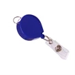 Retractable Round Badge Reel w/ Belt Clip & Hanging Loop | https://www.bestnamebadges.com