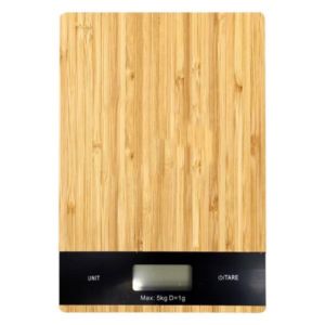 Bamboo Digital Kitchen Scale | https://www.bestnamebadges.com