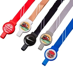 Concaved Lanyard Round Badge Reel w/ Plastic Clip | https://www.bestnamebadges.com