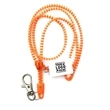Zipper Lanyard With Custom Tag | https://www.bestnamebadges.com
