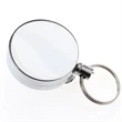 Full Body Metal Round Badge Reel w/ Keyring | https://www.bestnamebadges.com